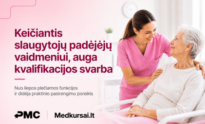 Mokytis PMC_Medkursai_LT_Slaugytoju padejeju vaidmuo_WEB